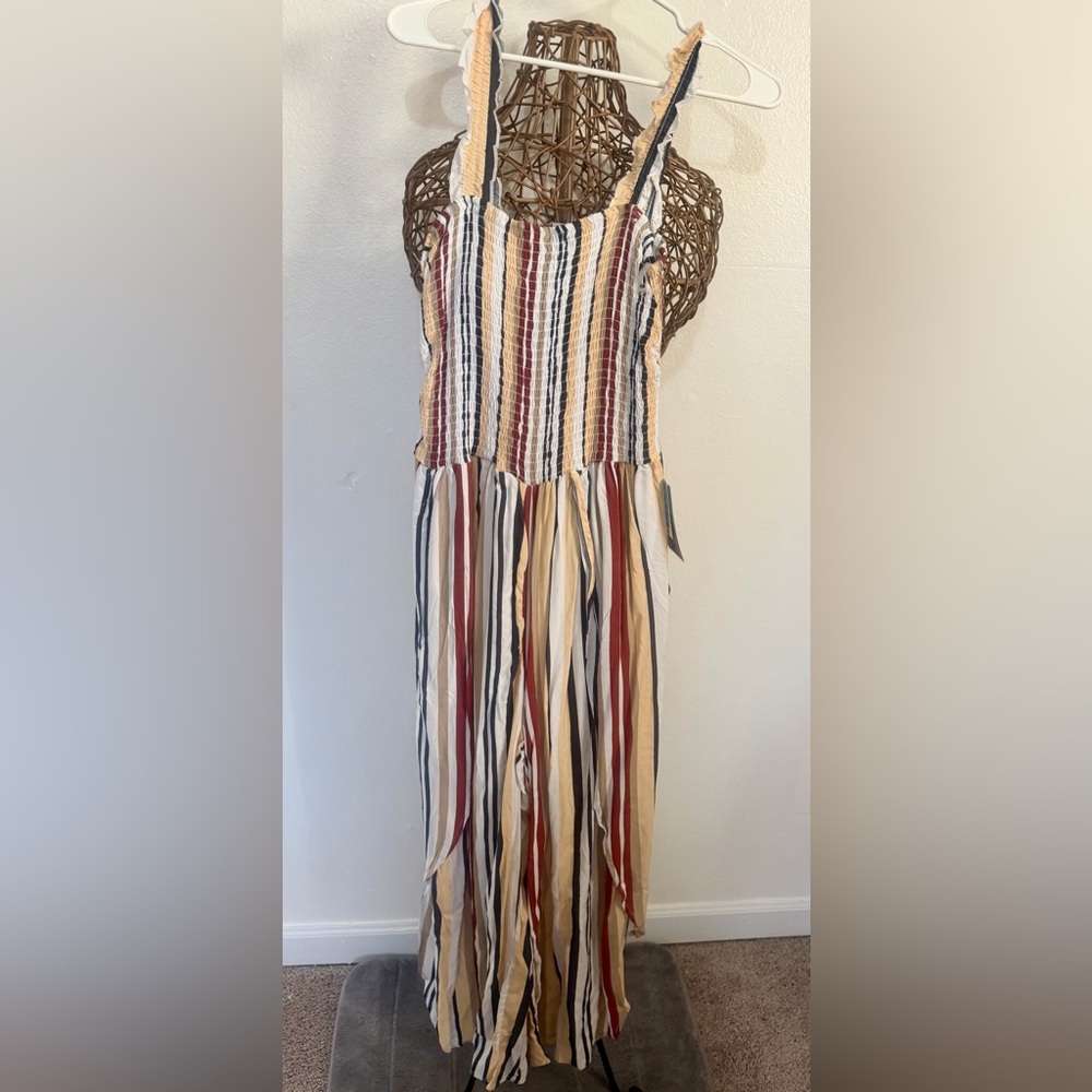 J for Justify Multicolor Striped Jumpsuit